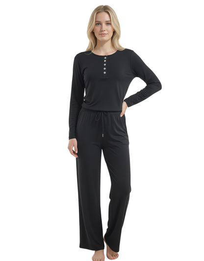 Losha Essence Lounge Set-Black
