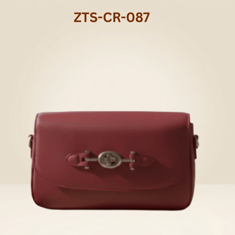 Classic Saddle Bag with Buckle Closure ZTS-CR-087