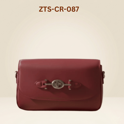 Classic Saddle Bag with Buckle Closure ZTS-CR-087
