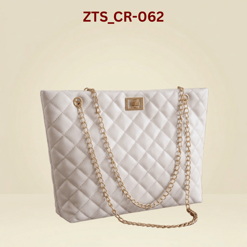Elegant Quilted Chain Shoulder Bag  Premium Style ZTS-CR-062