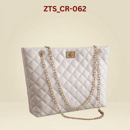 Elegant Quilted Chain Shoulder Bag  Premium Style ZTS-CR-062