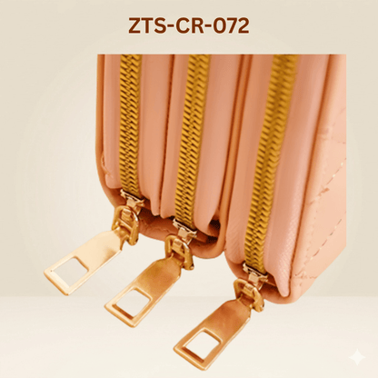 Quilted Crossbody Mobile Pouch – Ladies Shoulder Bag ZTS-CR-072