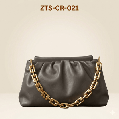 Crossbody Bag with gold chain perimium design  ZTS-CR-021