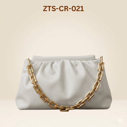Crossbody Bag with gold chain perimium design  ZTS-CR-021