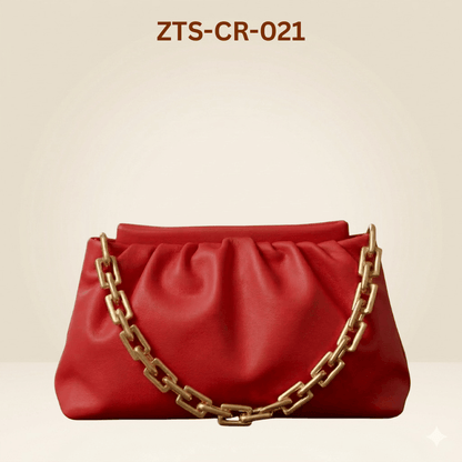 Crossbody Bag with gold chain perimium design  ZTS-CR-021