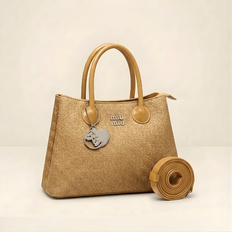 Handbag Bag for Ladies Stylish Daily Wear Tote with Designer Charm ZTS-CR-153