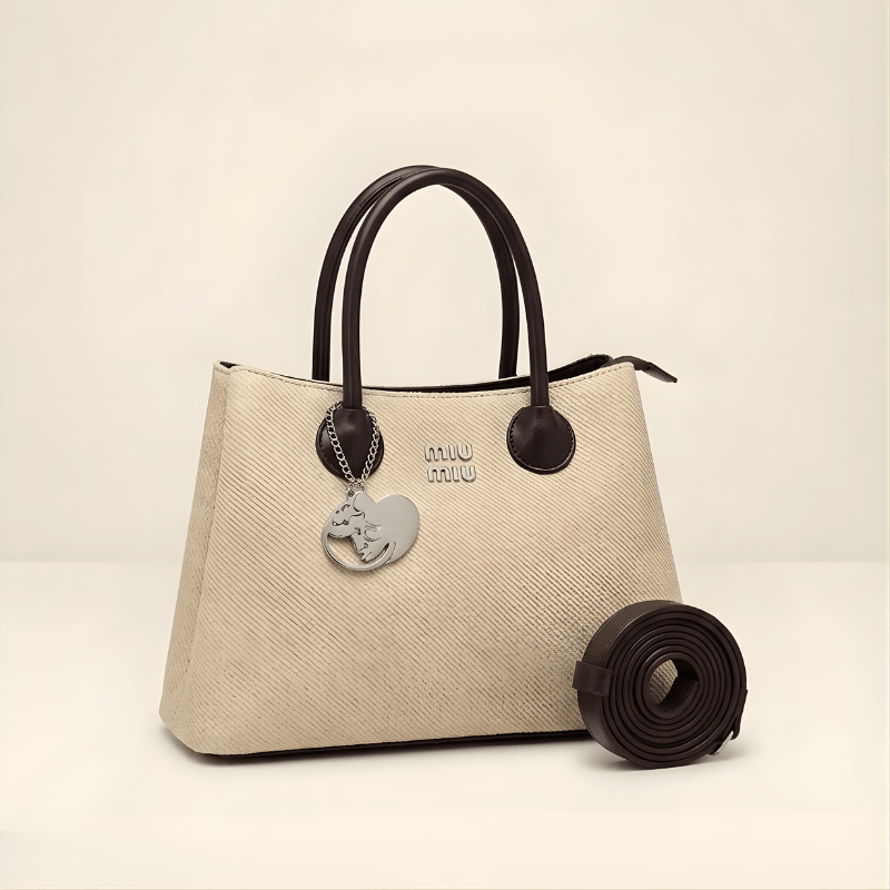 Handbag Bag for Ladies Stylish Daily Wear Tote with Designer Charm ZTS-CR-153