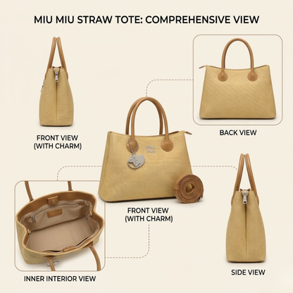 Handbag Bag for Ladies Stylish Daily Wear Tote with Designer Charm ZTS-CR-153