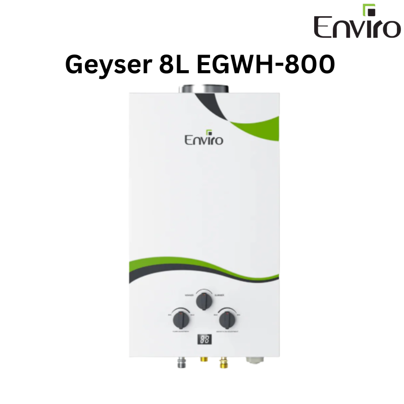 Enviro 8 Liters LPG Gas Water Heater Geyser 8L EGWH-800