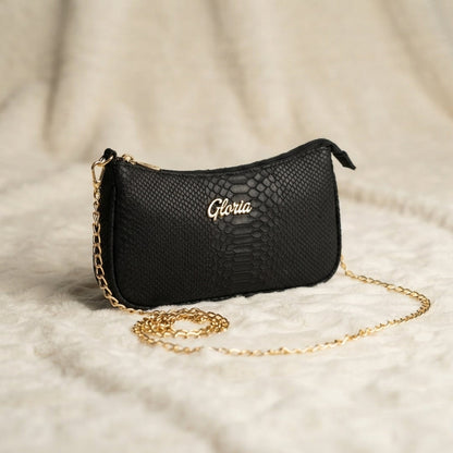 Designer Black Shoulder Purse for Women ZTS-CR-173