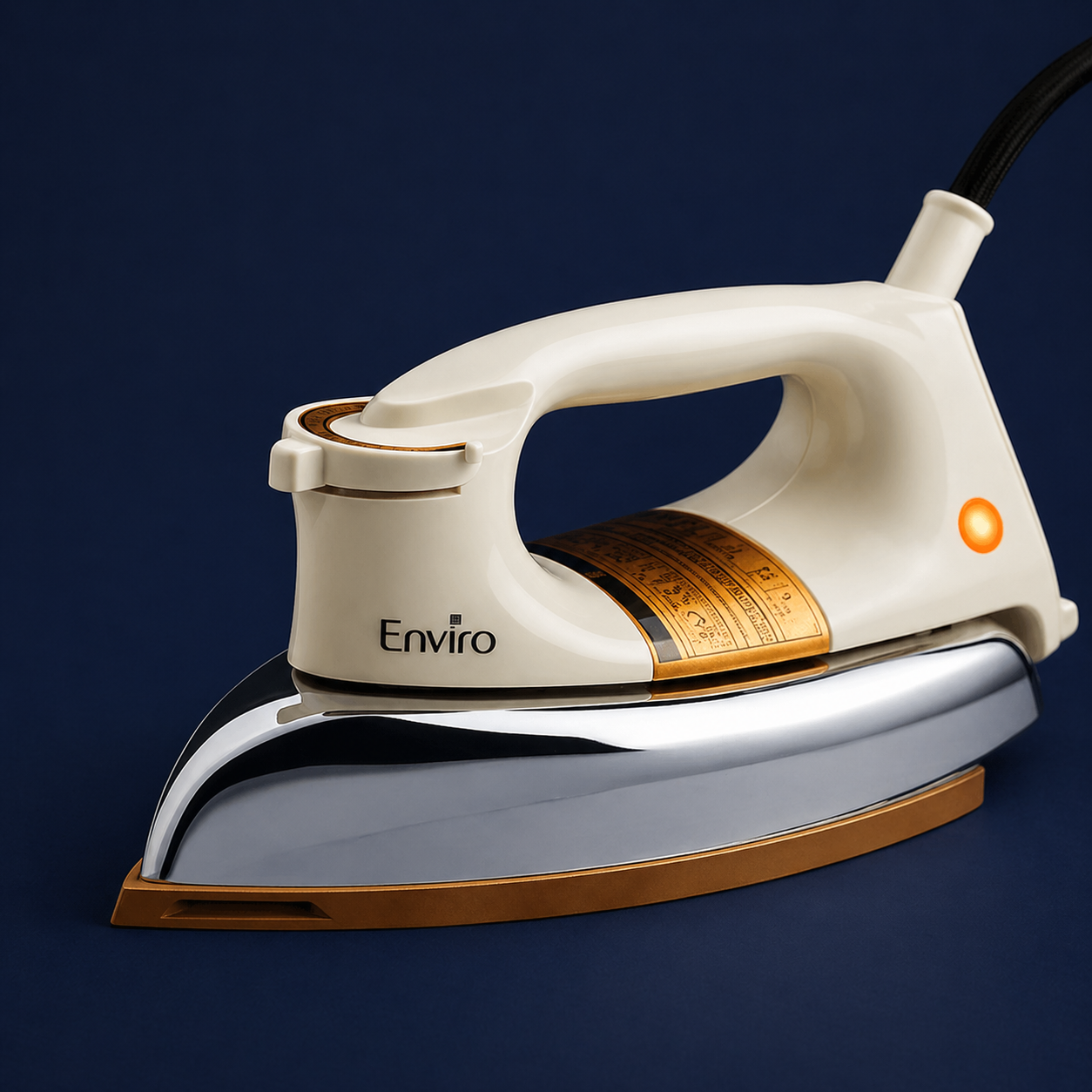 Enviro Model 2750 Electric Dry Iron | Adjustable Temperature Control | 2-Year Warranty