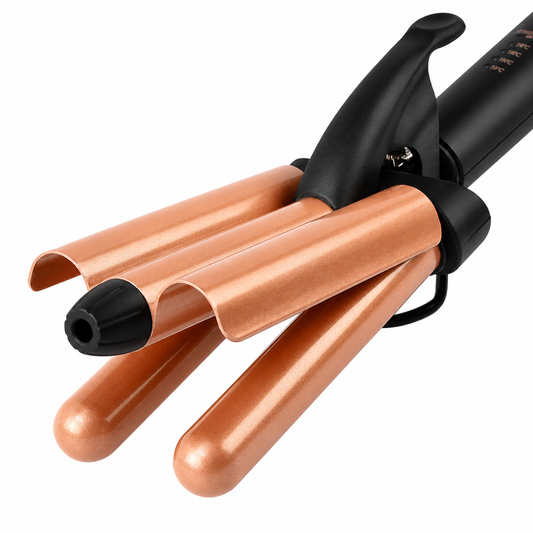 3 Barrel Hair Waver Curler for Deep Waves Styling