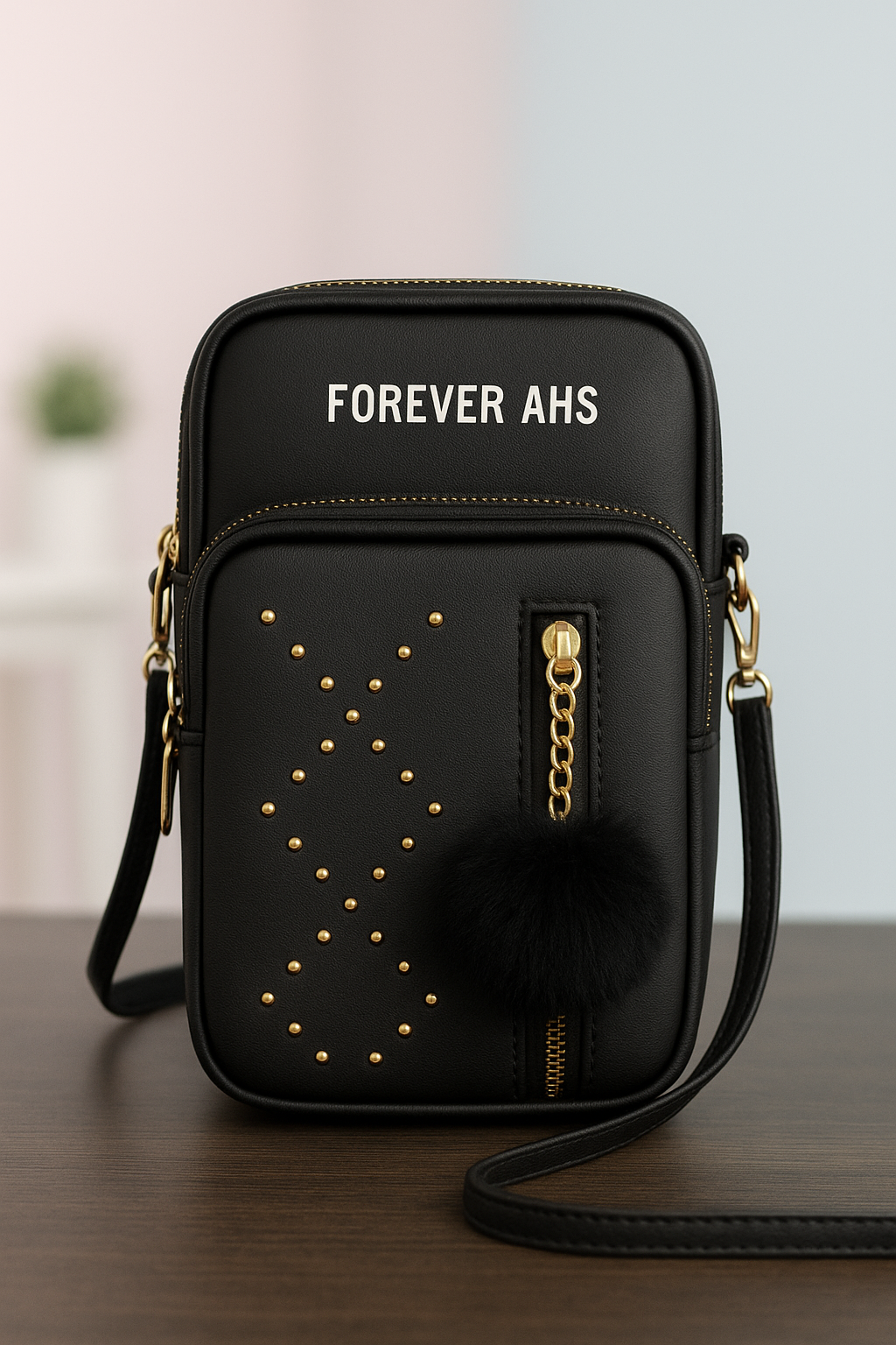 Luxe Studded Crossbody" ZTS-CR076