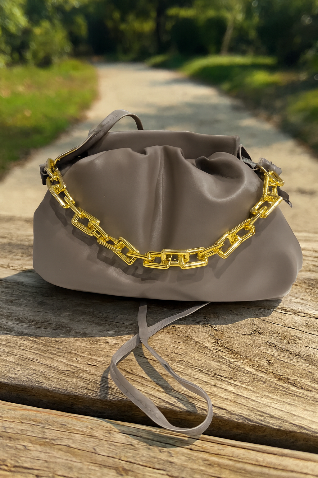 Crossbody Bag with gold chain perimium design  ZTS-CR-021