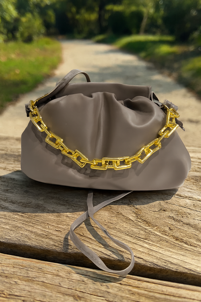 Crossbody Bag with gold chain perimium design  ZTS-CR-021