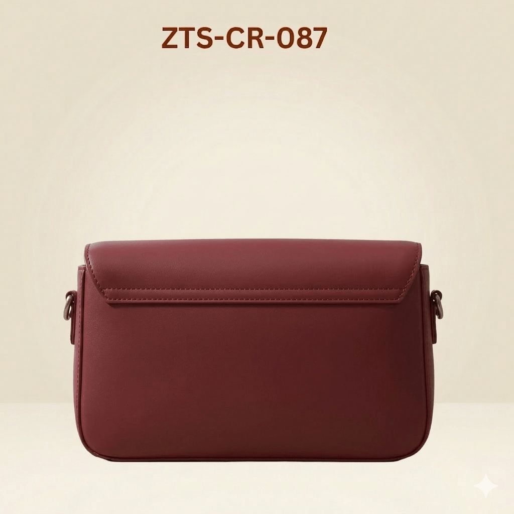 Classic Saddle Bag with Buckle Closure ZTS-CR-087