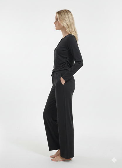Losha Essence Lounge Set-Black