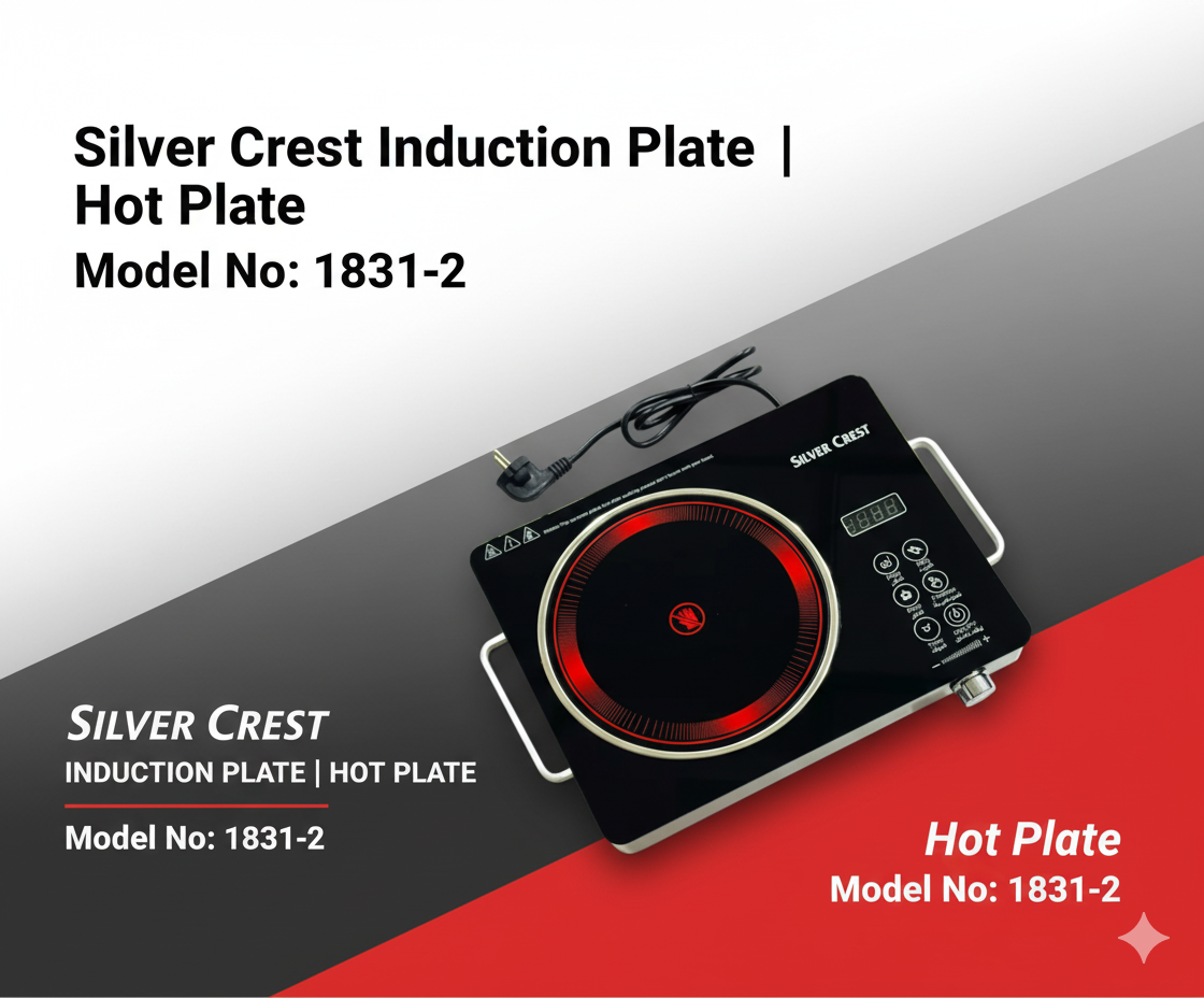Silver Crest Induction Plate | Hot Plate