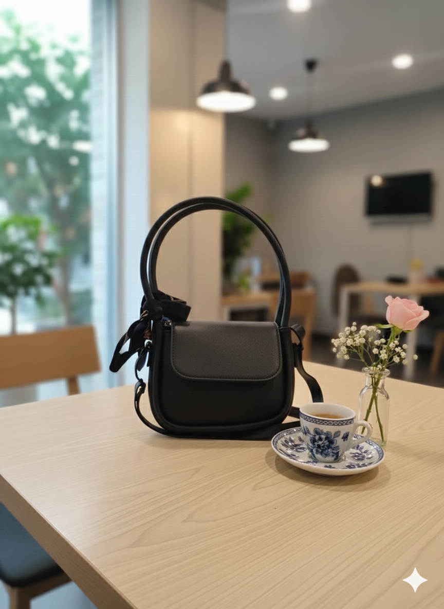 Crossbody Bag with Scarf For Women Fashion ZTS-CR-092