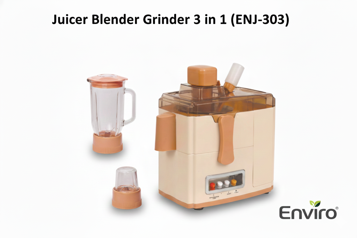 Juicer Blender Grinder 3 in 1 (ENJ-303)