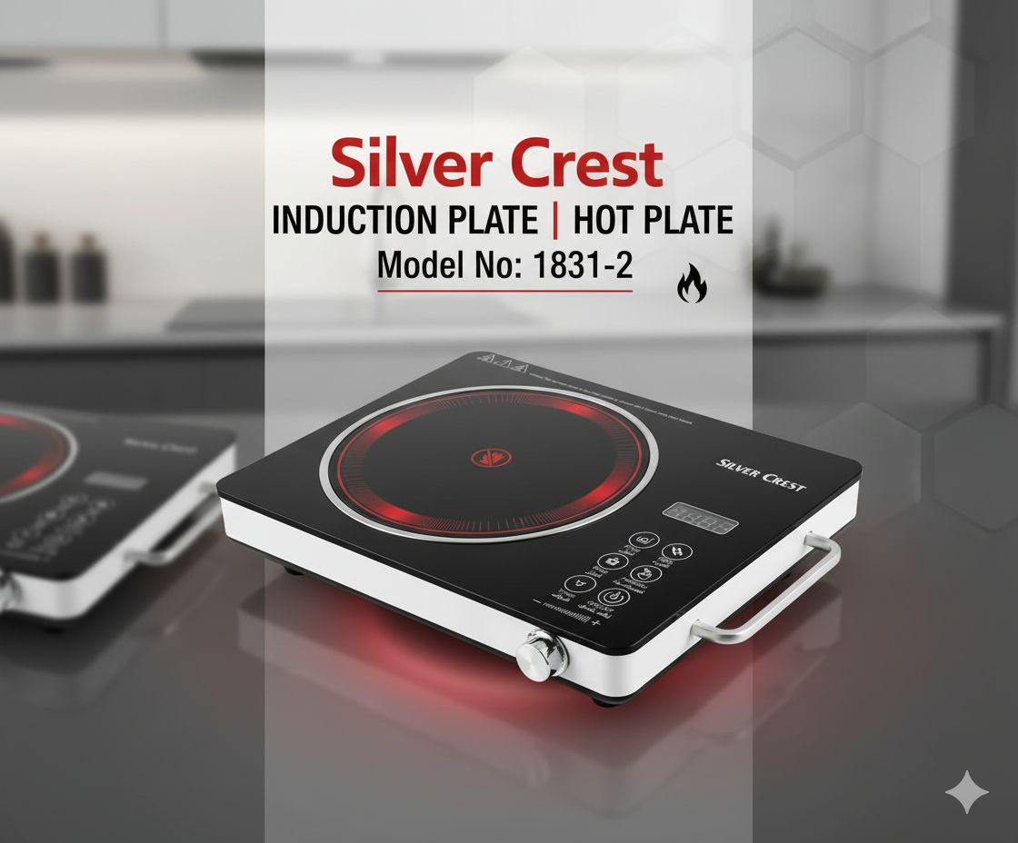 Silver Crest Induction Plate | Hot Plate