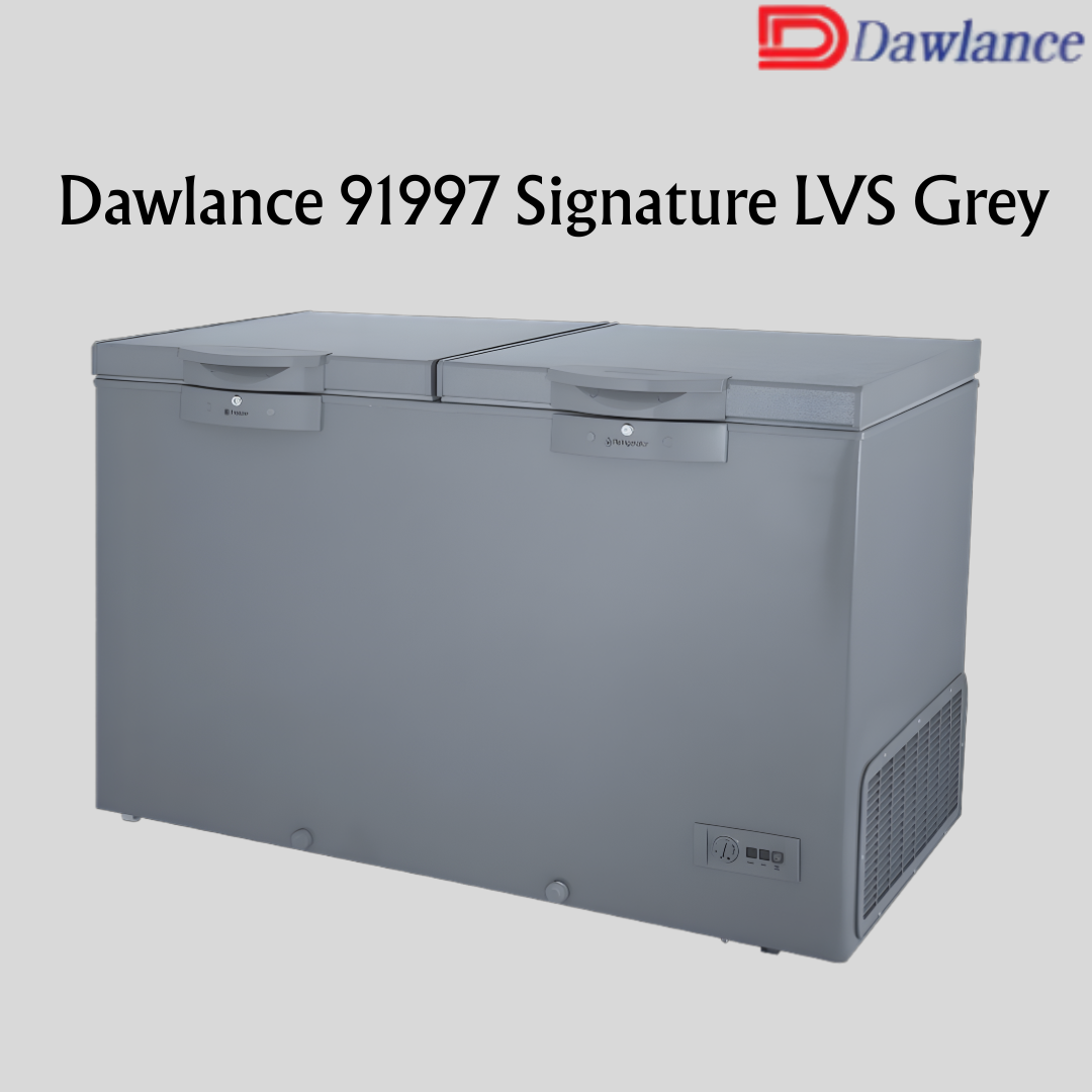 Twin Door Freezer Dawlance 91997 Signature LVS Grey