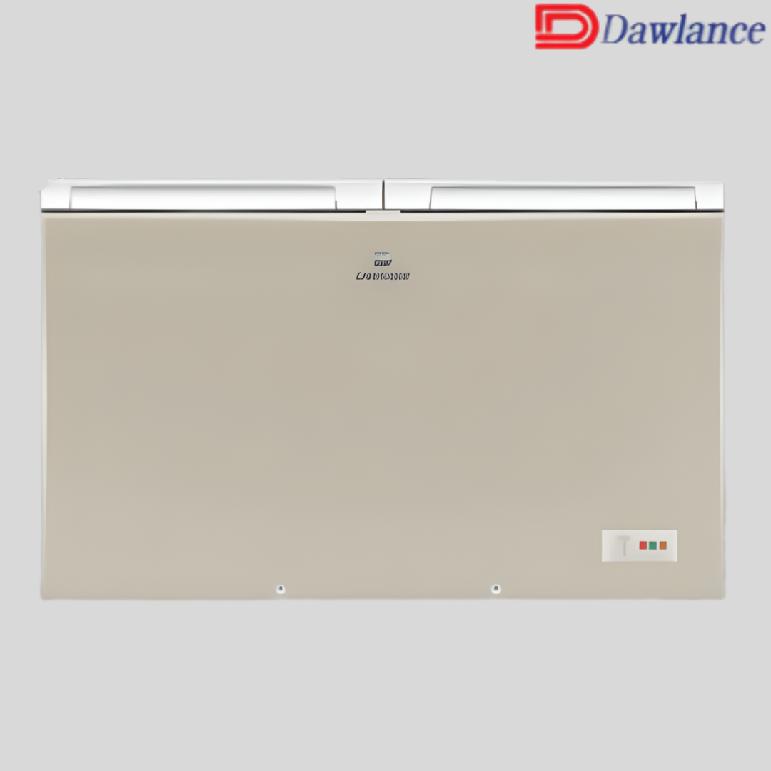 Inverter Glass Door Champagne Twin Door Freezer Dawlance 91998 Signature