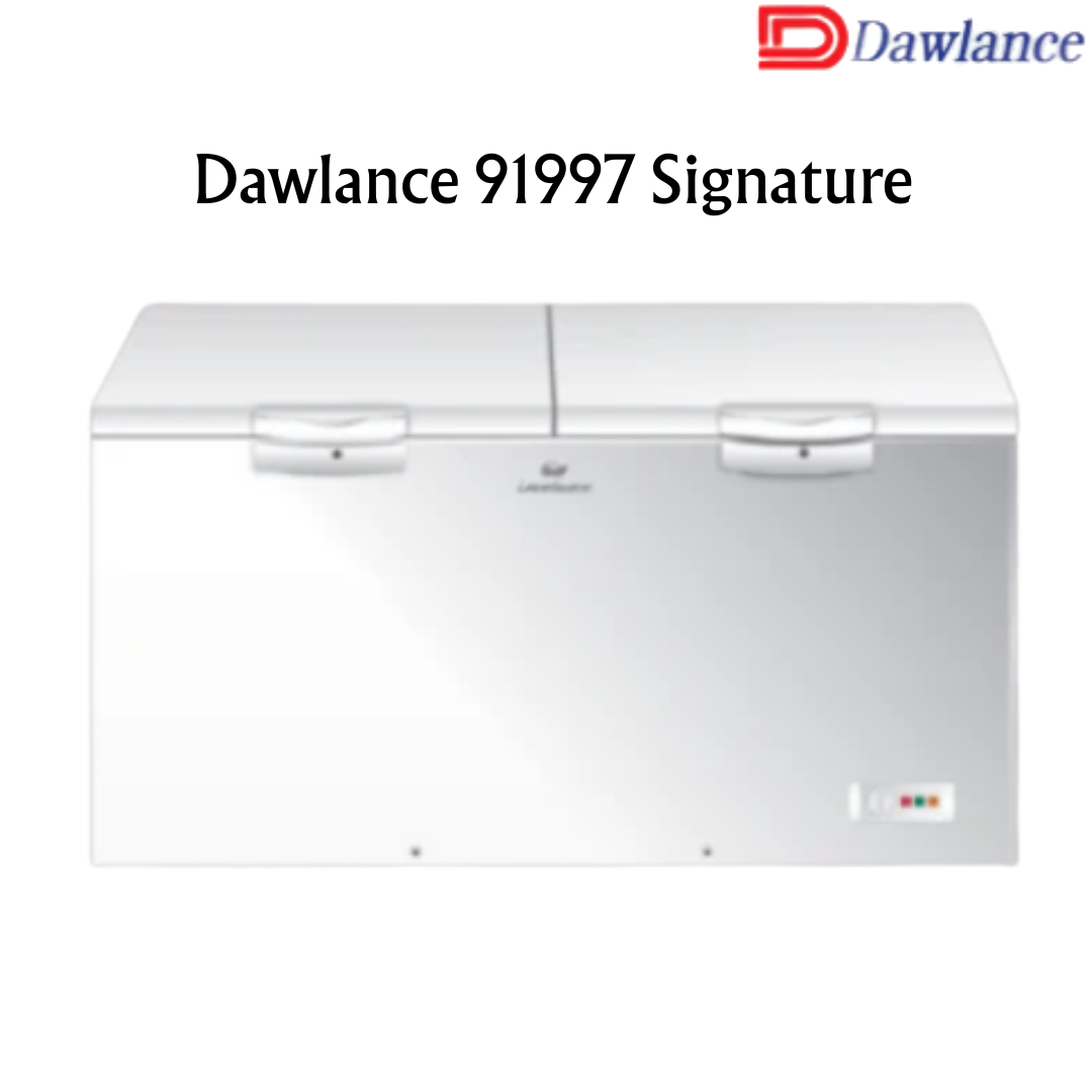 Inverter Champagne Twin Door Freezer Dawlance 91997 Signature