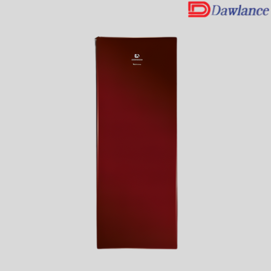 Honey Comb Burgundy Vertical Freezer Dawlance 1035WB Glass Door