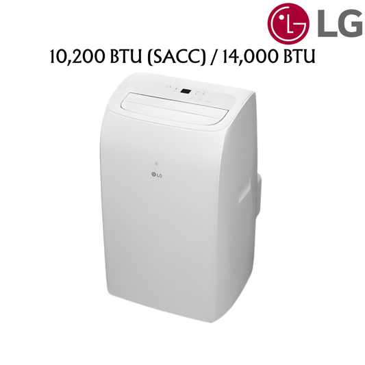 10,200 BTU (SACC) / 14,000 BTU (ASHRAE) Portable Air Conditioner with Heat, 450 Sq. Ft