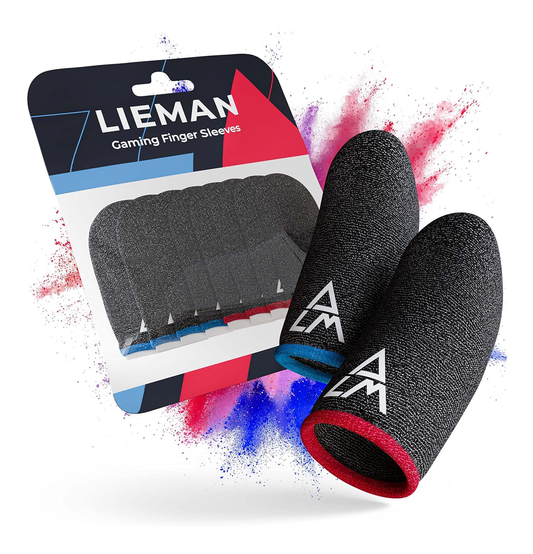 Mobile Gaming Finger Sleeves - Sweat-Proof & Non-Slip for PUBG/FreeFire