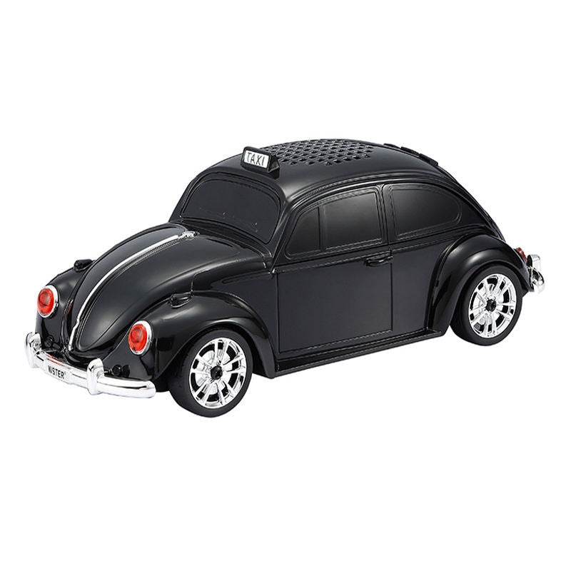 WS-1939 Car Model Speaker - Portable Taxi Sound Box with LED Lights