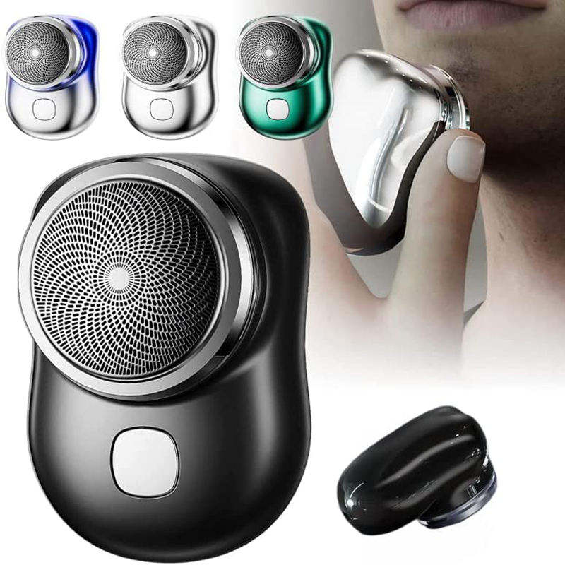 Portable Electric Mini Shaver for Men – Compact Rechargeable Beard & Face Grooming Machine