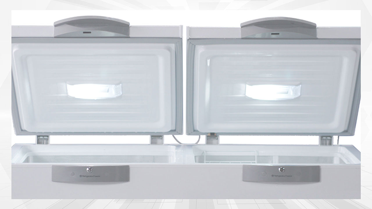 Inverter Champagne Twin Door Freezer Dawlance 91997 Signature