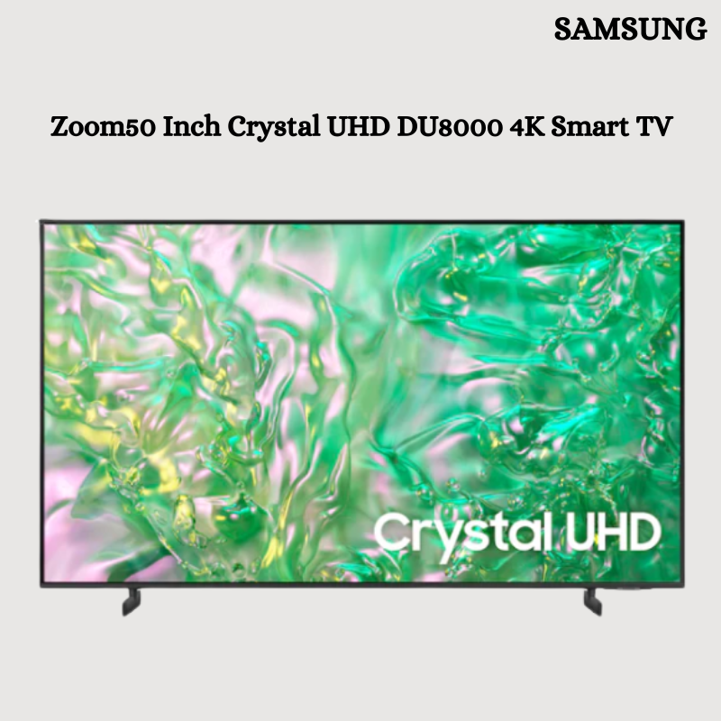 50 Inch Crystal UHD DU8000 4K Smart TV