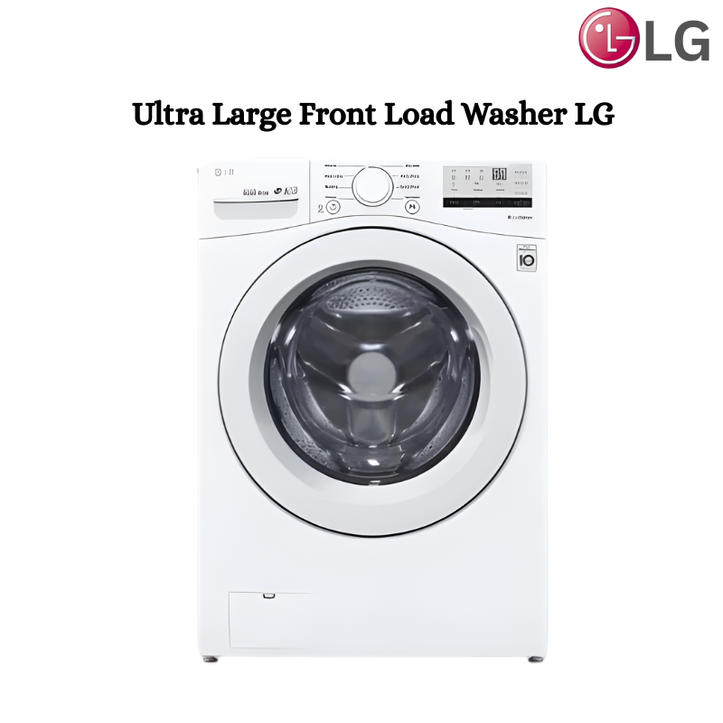 Ultra Large Front Load Washer LG 4.5 cu. ft.