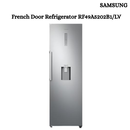 French Door Refrigerator with Water Dispenser RF49A5202B1/LV