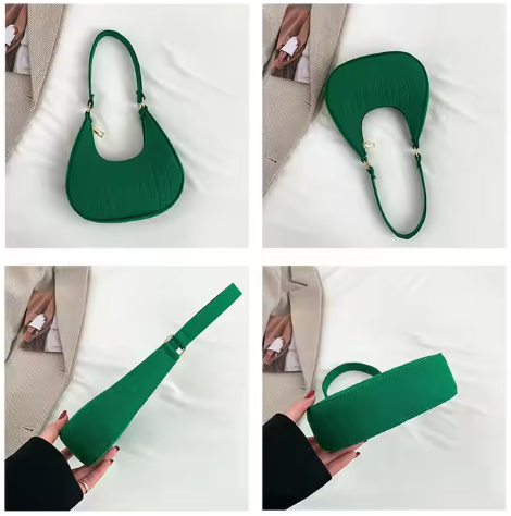 Ladies Luxury Handbag Mooc Shape for Women
