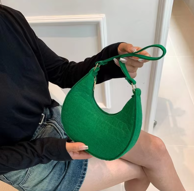 Ladies Luxury Handbag Mooc Shape for Women