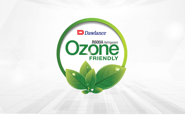 Honey Comb Burgundy Vertical Freezer Dawlance 1035WB Glass Door