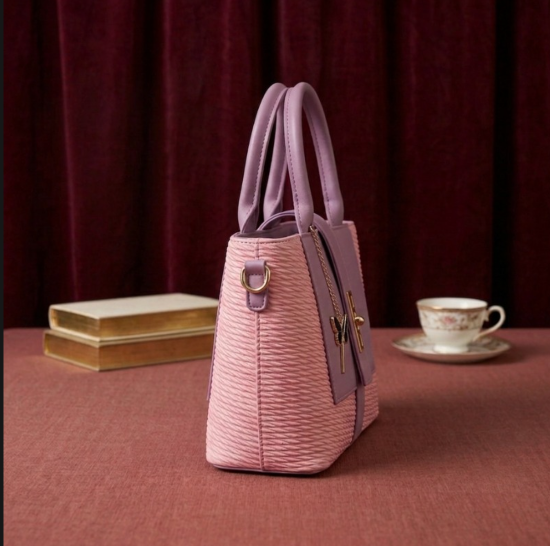 Handbag for Women – Elegant Lilac & Pink Tote ZTS-CR-171