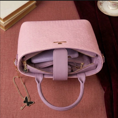 Handbag for Women – Elegant Lilac & Pink Tote ZTS-CR-171