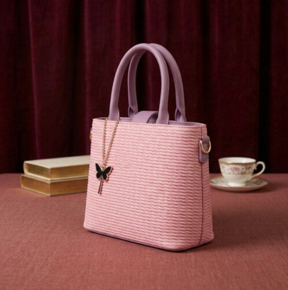 Handbag for Women – Elegant Lilac & Pink Tote ZTS-CR-171