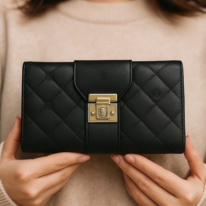 Elegant Pista Green Quilted Handbag ZTS-CR-091