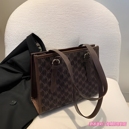 Tote Bag with Zip Closure FashionableZTS-CR