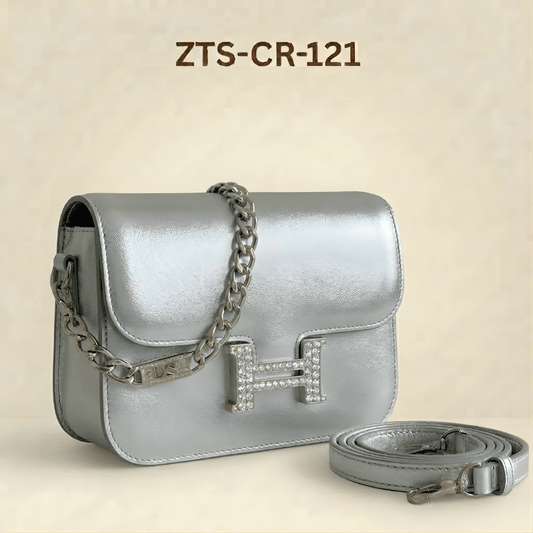 Crossbody bag with double strape Women Trendy Handbag FashionZTS-CR-121