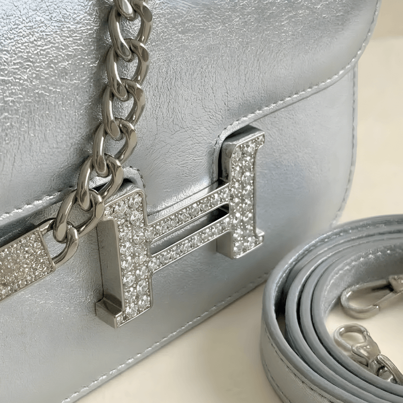 Crossbody bag with double strape Women Trendy Handbag FashionZTS-CR-121