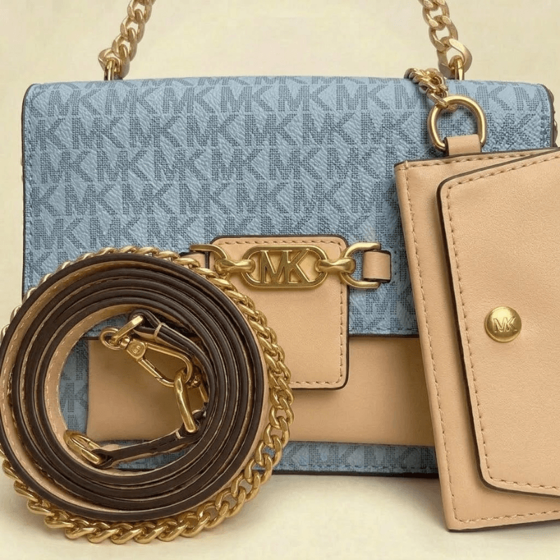 Handbag Signature Monogram Crossbody Bag with Mini Pouch ZTS-CR-147