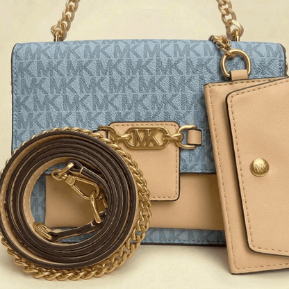 Handbag Signature Monogram Crossbody Bag with Mini Pouch ZTS-CR-147
