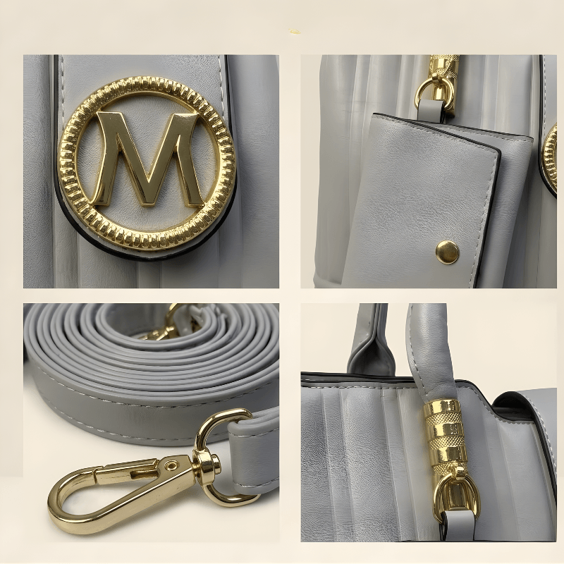 Premium Quilted Ladies Hand Bag With Pouch ZTS-CR-141